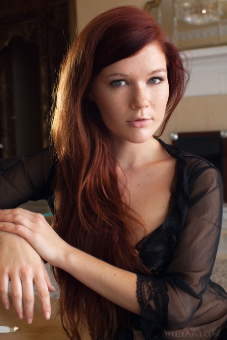 sexy seductive caught fucking redhead erotic picture